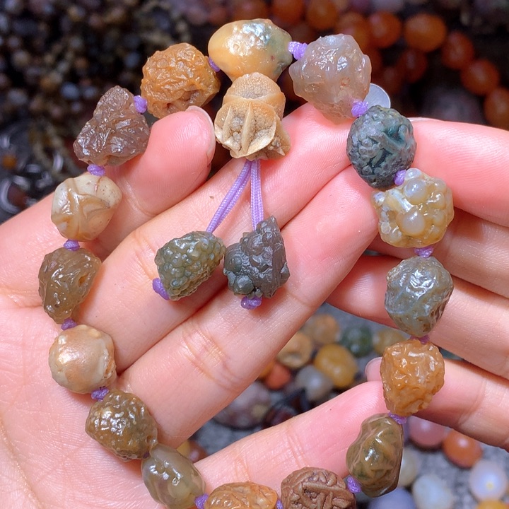 玛瑙/玉髓珠宝半成品未镶嵌