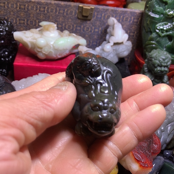 未镶嵌手链和田玉（糖玉）稳*