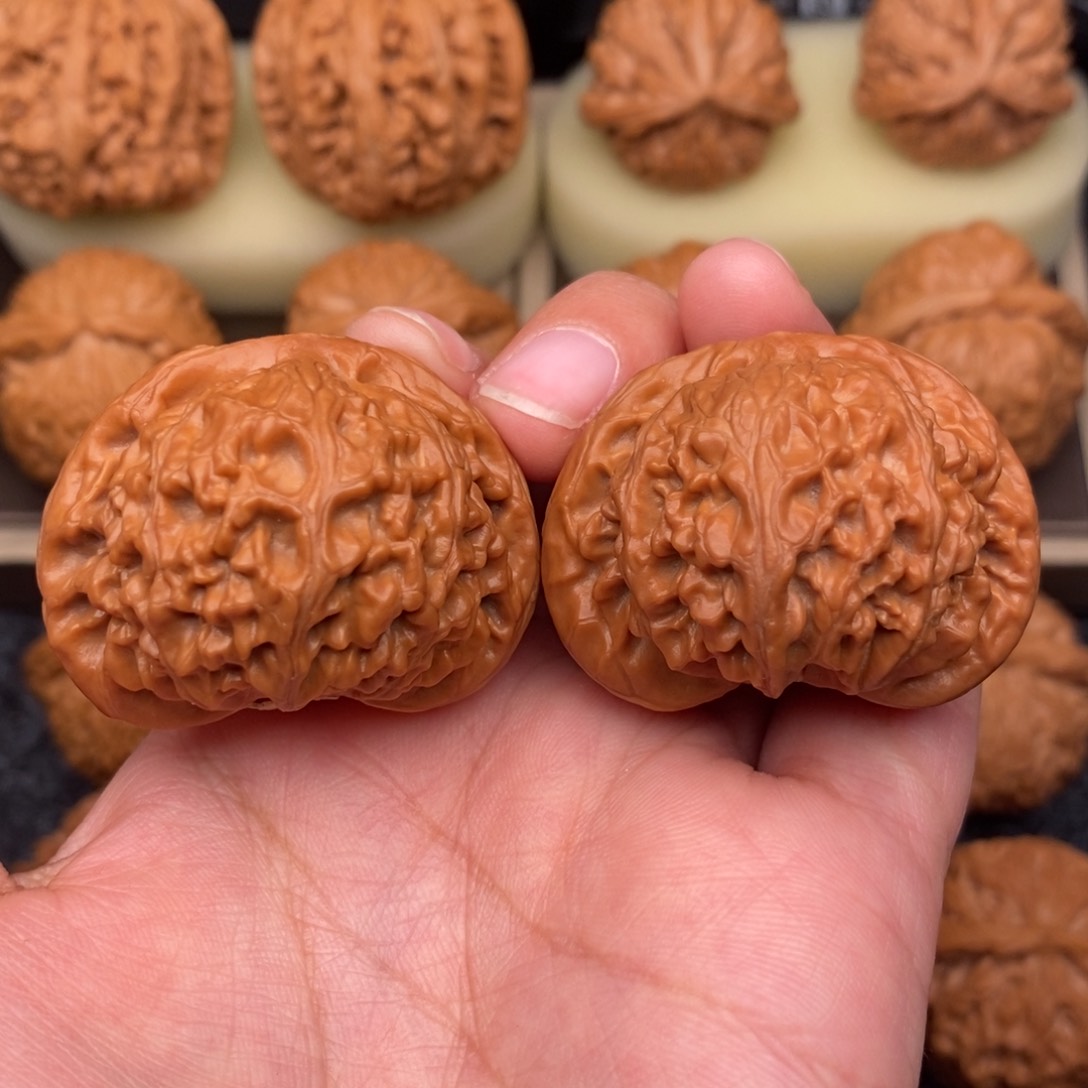 文玩核桃把件精品宫灯40