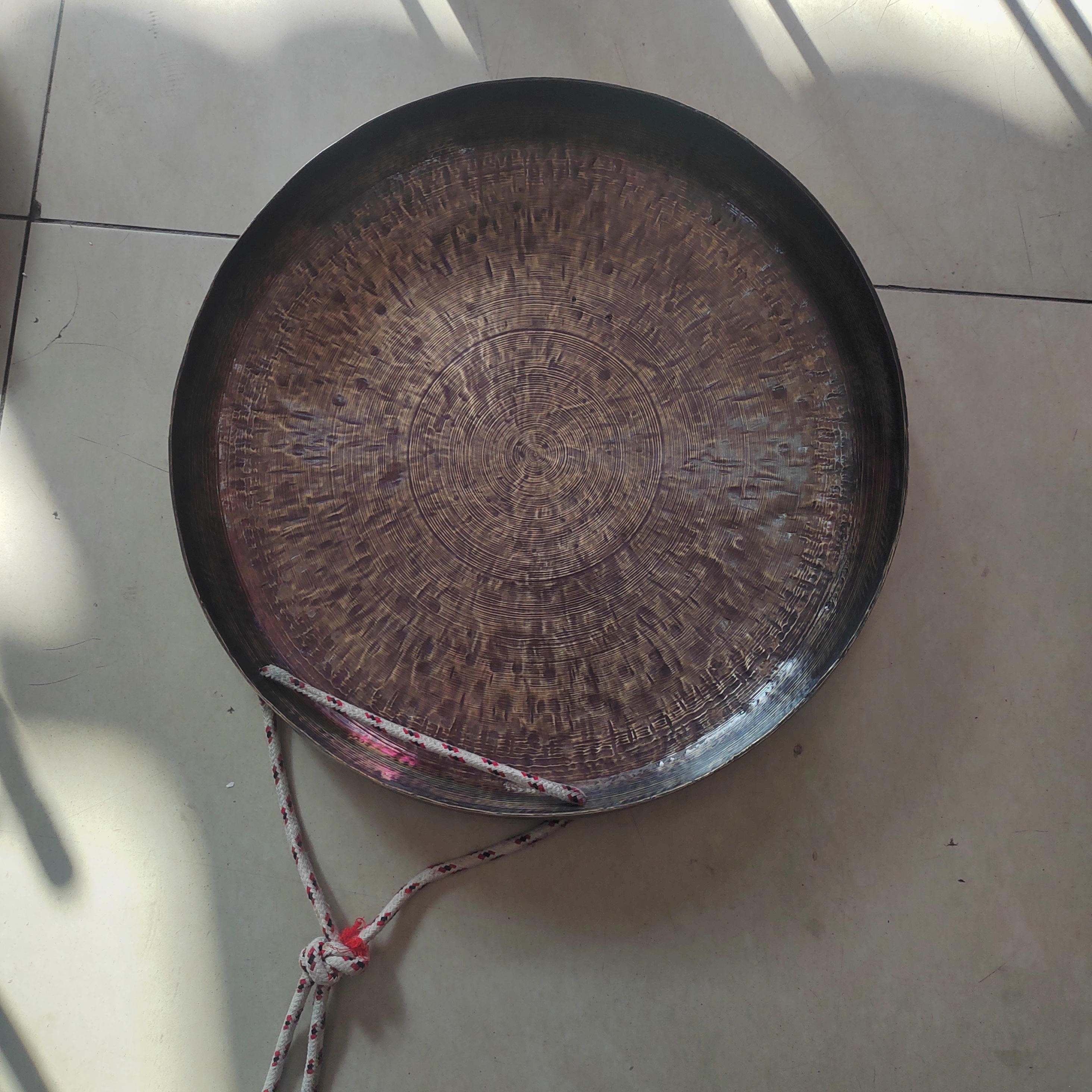 34公分的圆边锣直播间专属