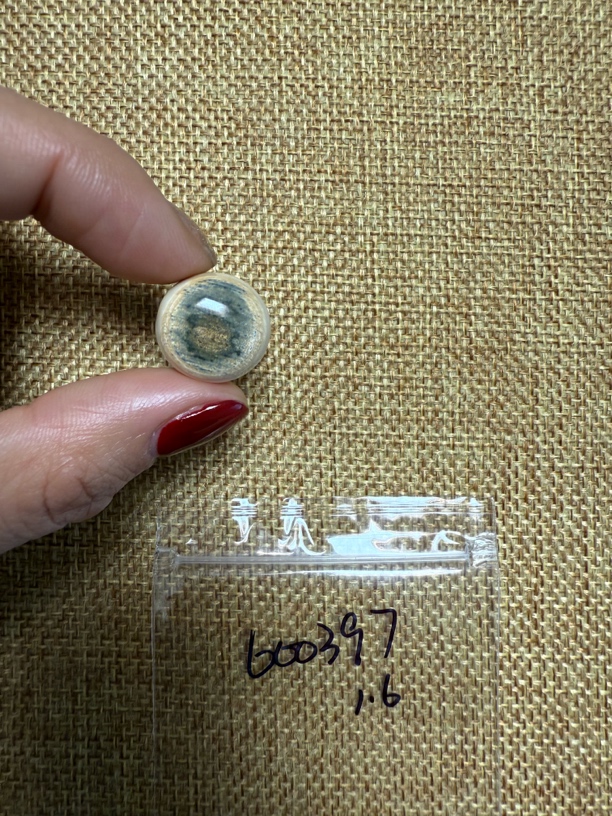 600397亚齐猛犸蓝眼睛单颗配饰