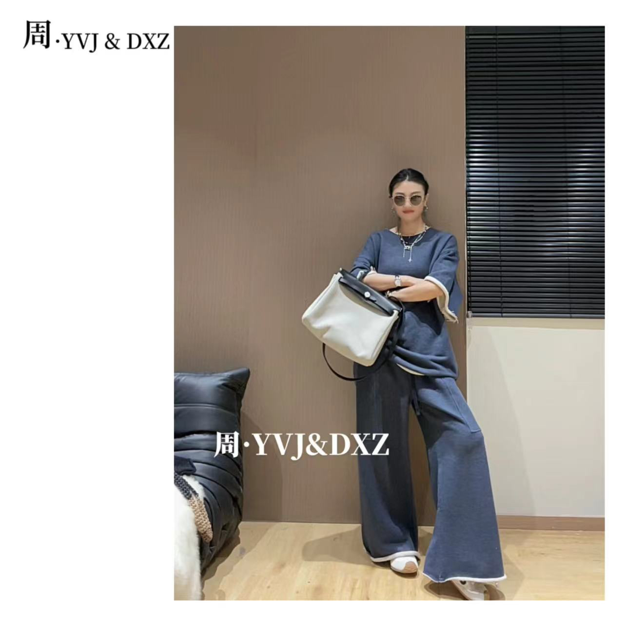 【运动系列】复古美式牛仔棉套装