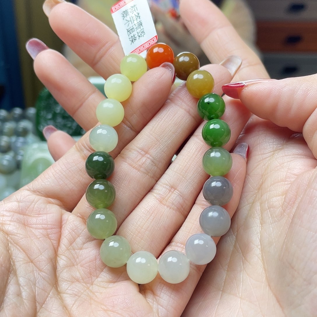 和田玉手链未镶嵌