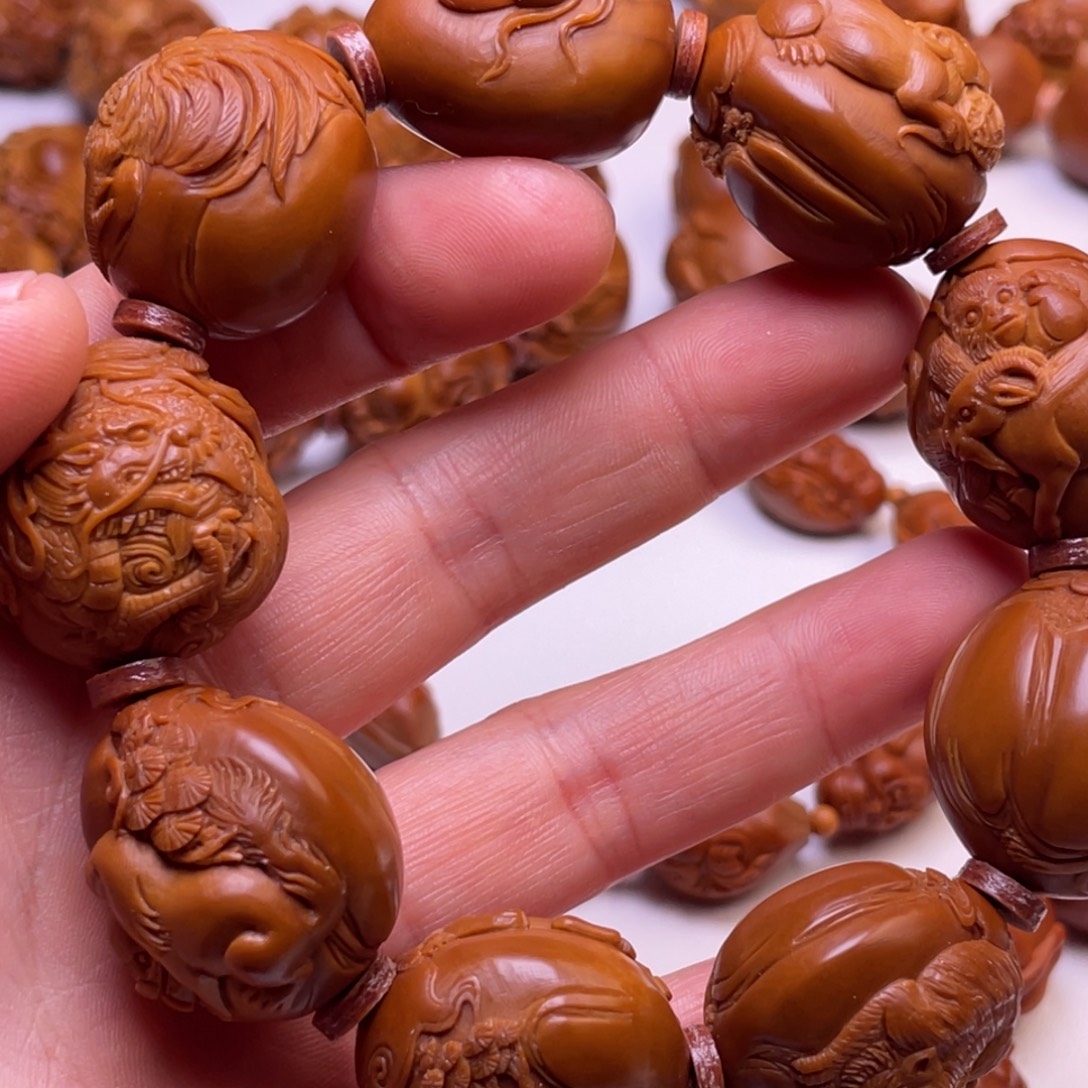 孤***鹜手串/手链橄榄核橄榄油