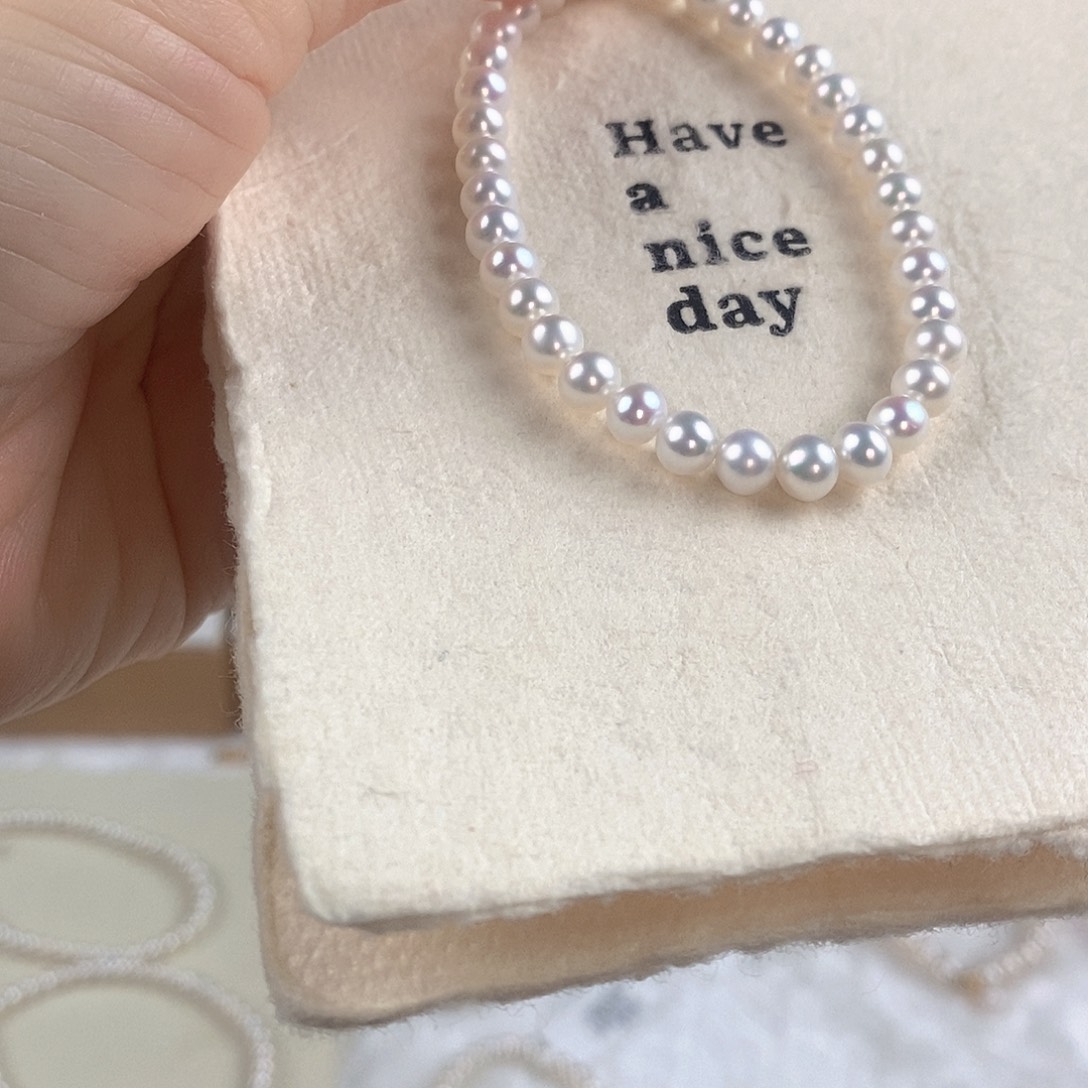 淡水珍珠手绳未镶嵌