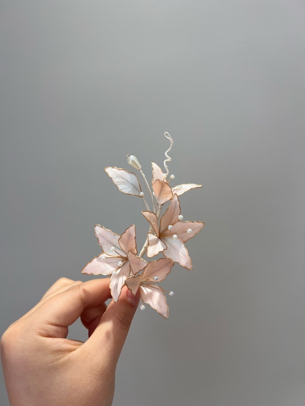 雨点手工坊气质复古仙气古典日常仙女发夹发簪