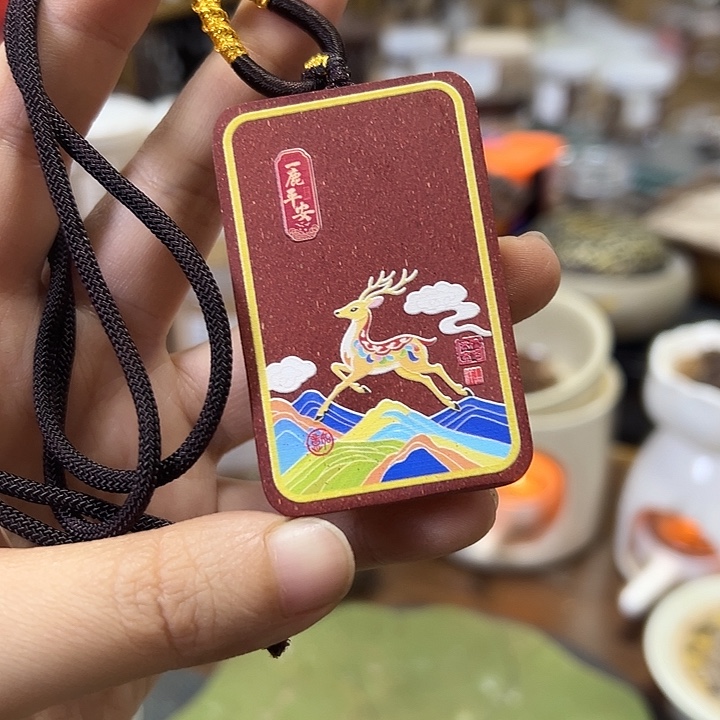 合香平安花蕊夫人脖挂