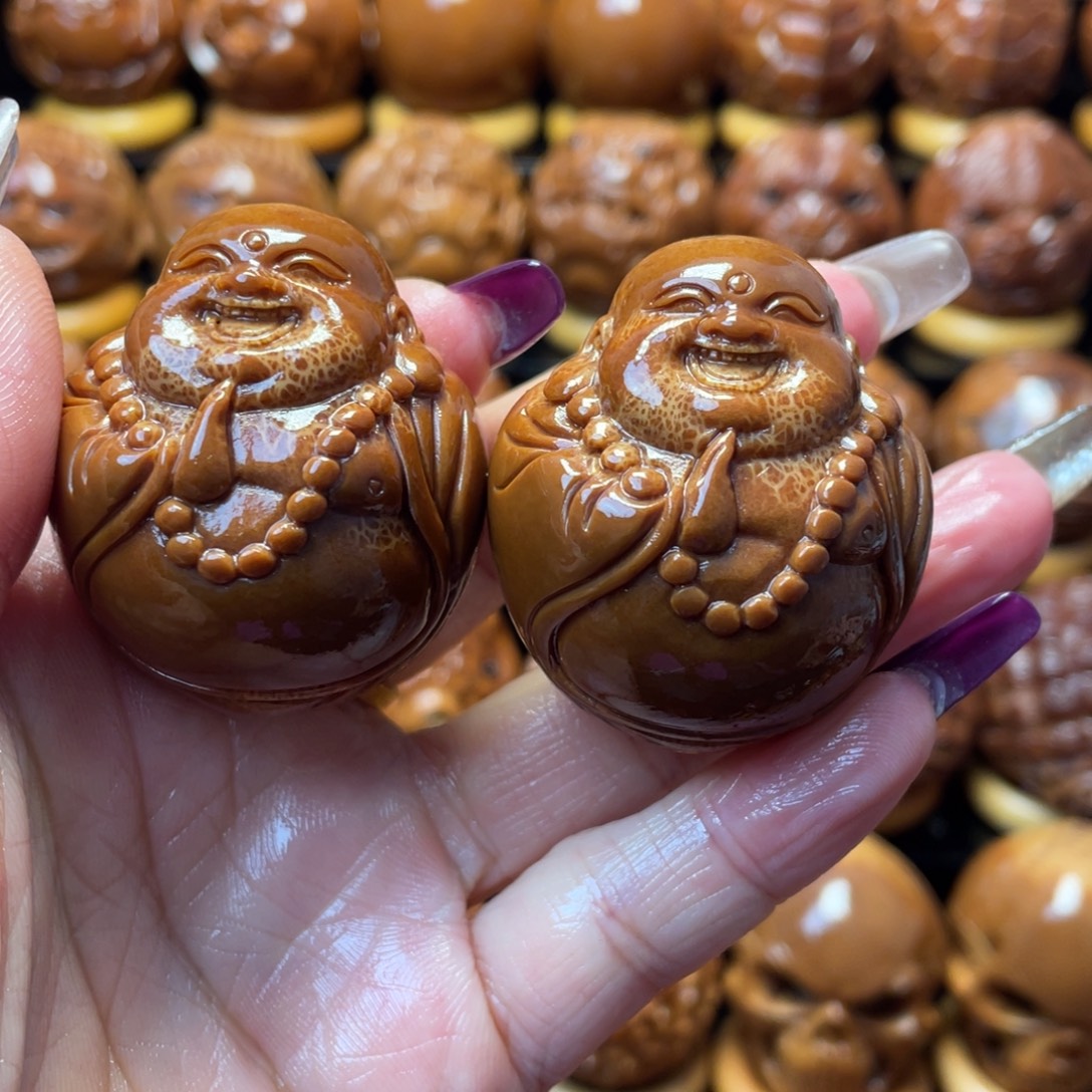 把件橄榄核橄榄球