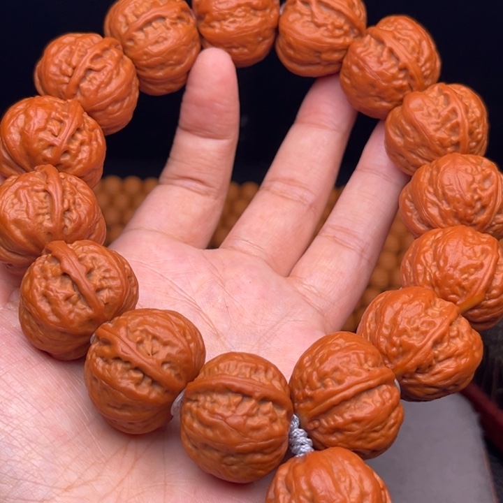 猴头核桃吊坠元宝秋子