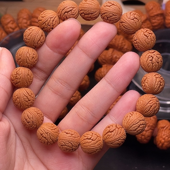 手串桃核绣球手串1.3