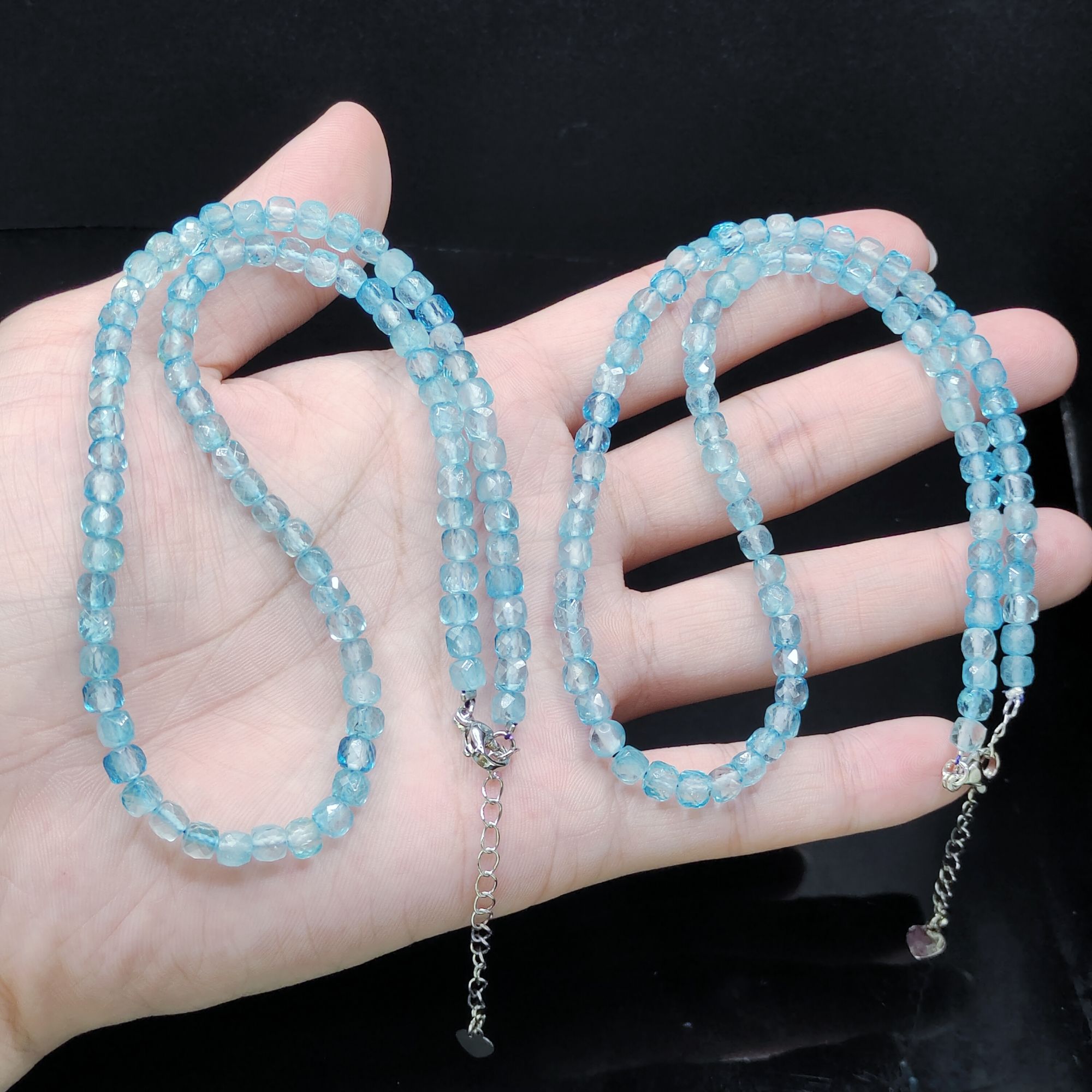 【龙龙严选】托帕石女神项链X13【多样性发其一】约4mm