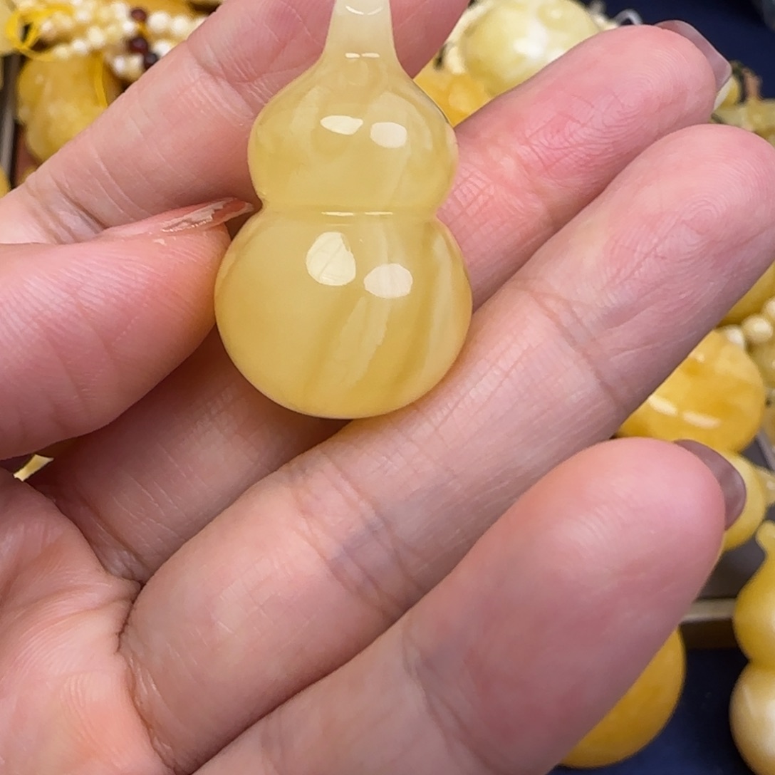 蜜蜡颈饰未镶嵌天然蜜蜡