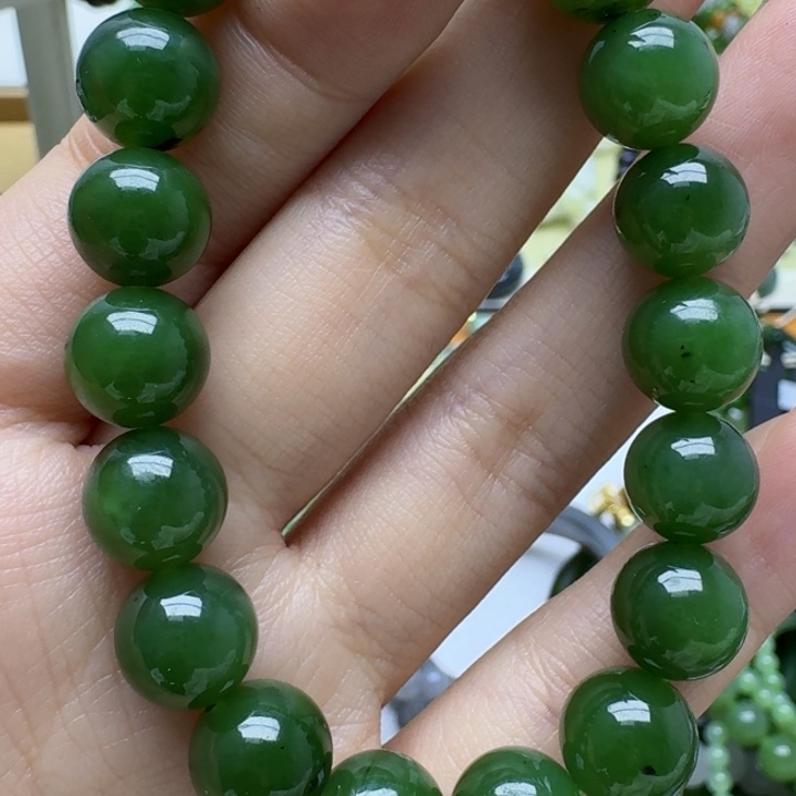 平***乐和田玉未镶嵌手链