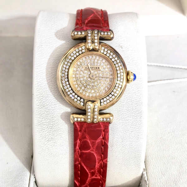 卡地亚/石英表/95新/表径24/C13625030567/250327MR0036