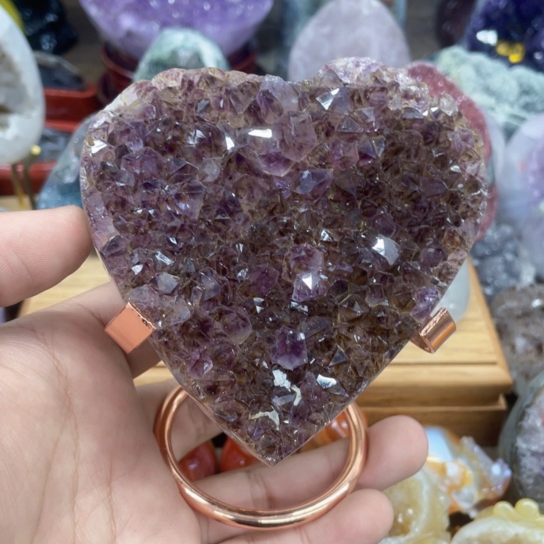 大型摆件（非配饰）紫晶未镶嵌