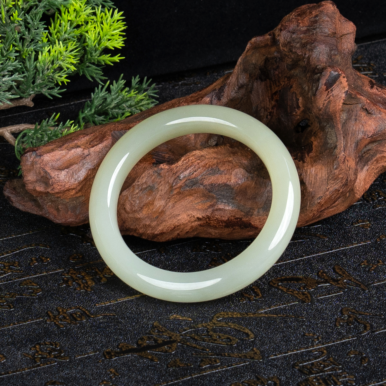 【左氏珠宝】晴水手镯女款精美美人镯平安镯 1621