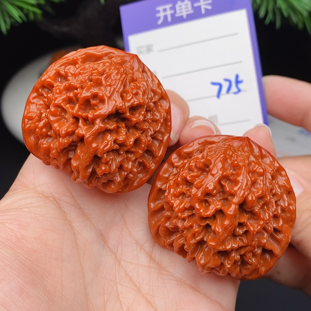 文玩核桃把件42满天星775