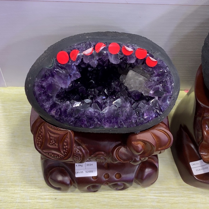 紫晶大型摆件（非配饰）未镶嵌