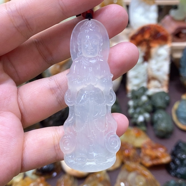 未镶嵌蛇纹石玉颈饰