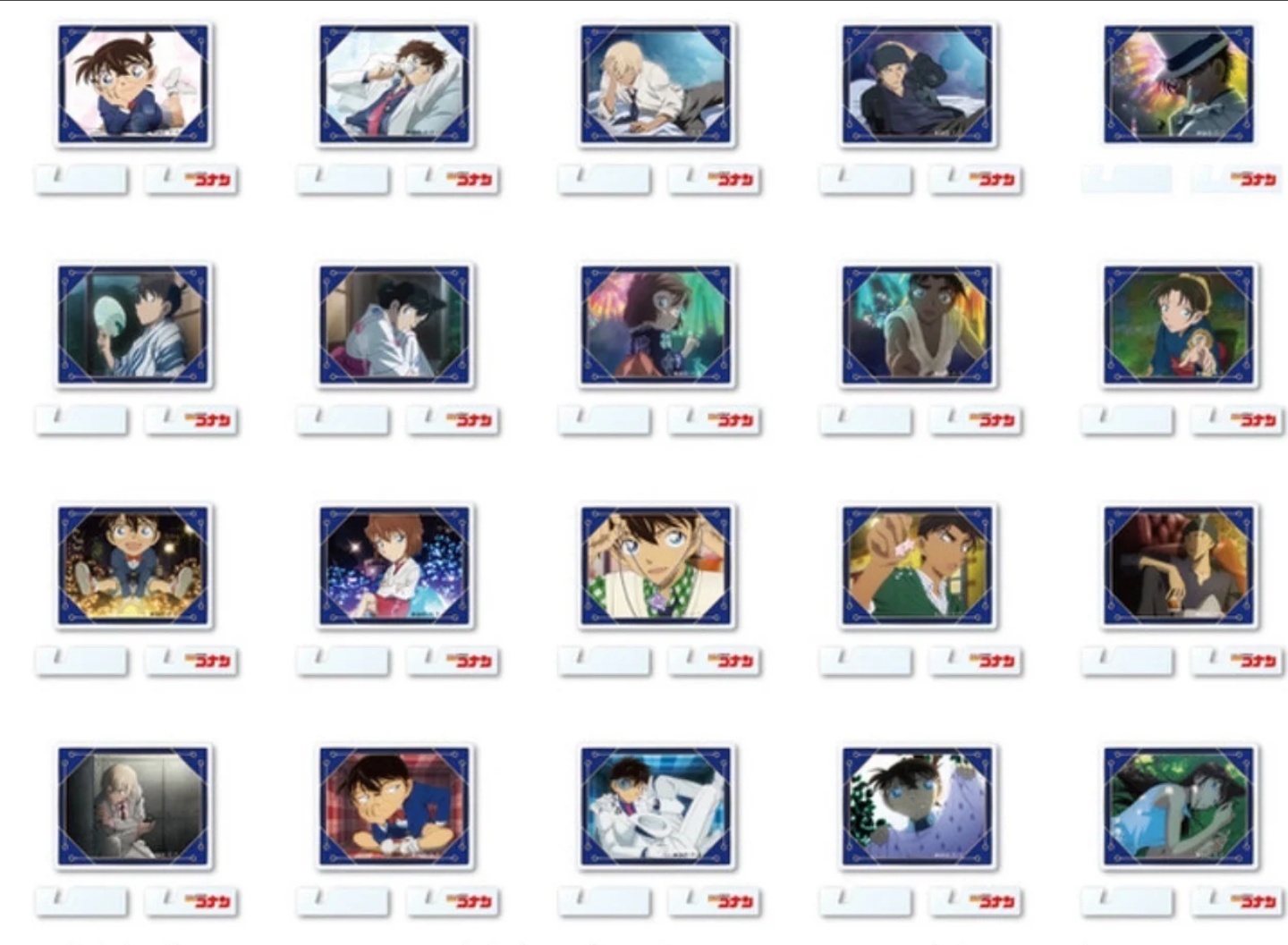 名侦探柯南 2025 land亚克力 冰箱贴 盲盒 默认代拆