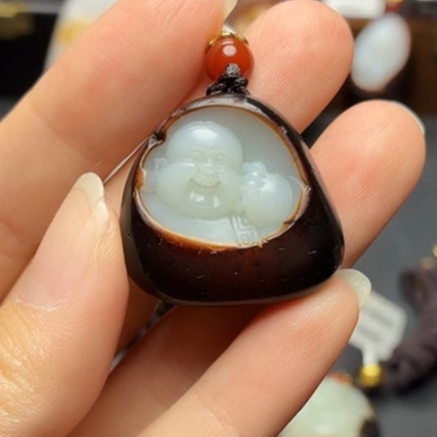 和田玉玉石挂件N1021拍一发一