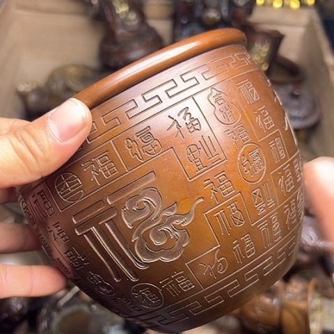 铜制文玩把玩物件