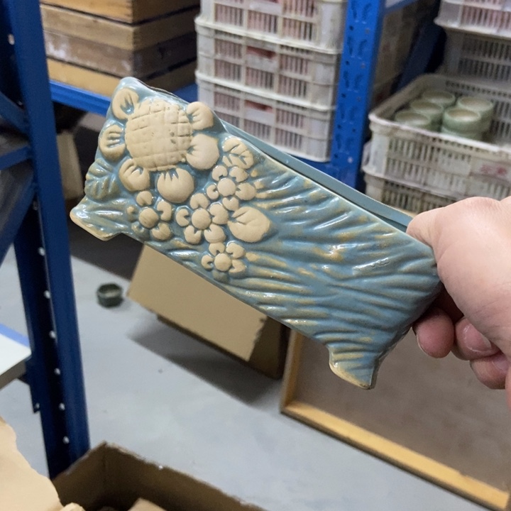 陶瓷花盆单场满9.9发16*8*6.5