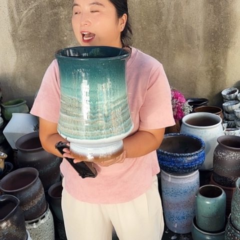 口20高30一个盆子。