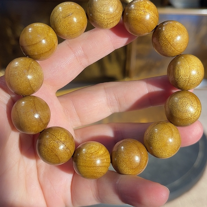 金丝楠金丝楠木枯木手串1.5
