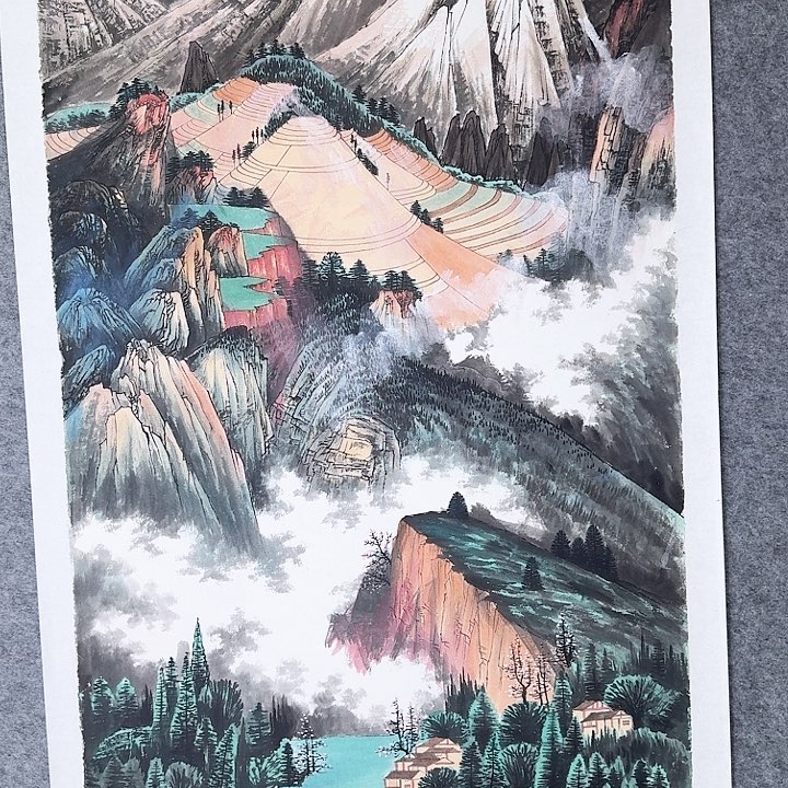 国画阳小毛老师书画作品