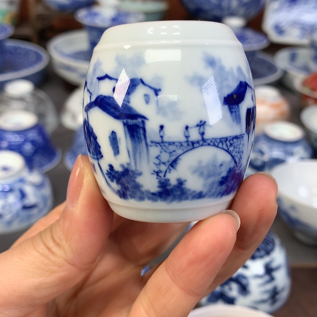 【闪购商品】瓷片景德镇陶瓷主人杯