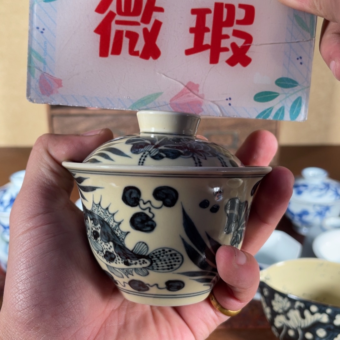 瓷摆件景德镇陶瓷老陶