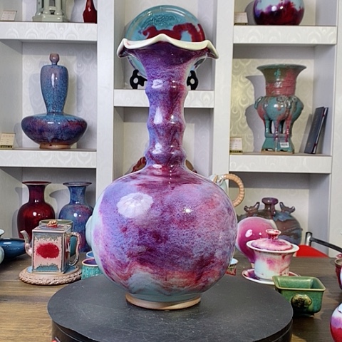 摆件禹州神后钧瓷原产地~