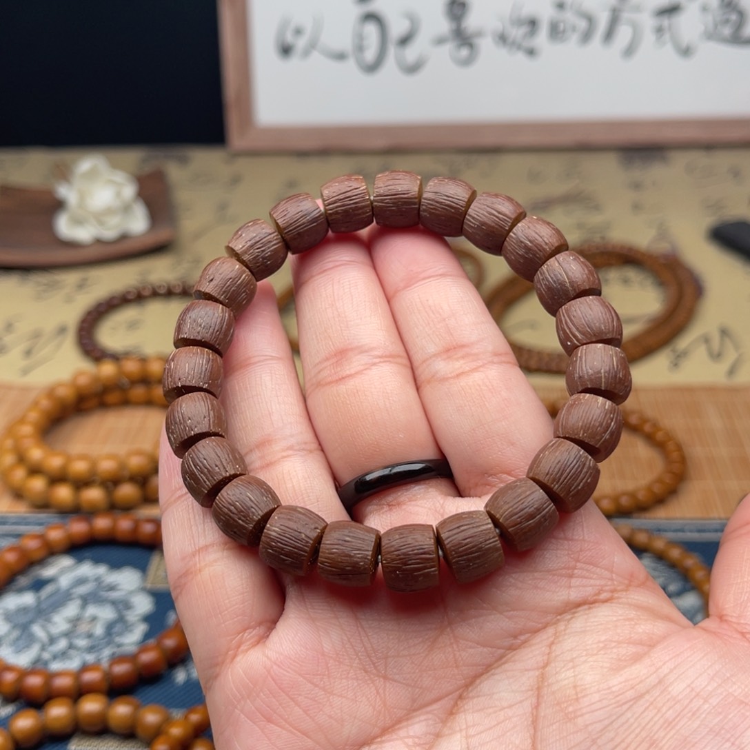 紫金鼠手串原皮直切10➕