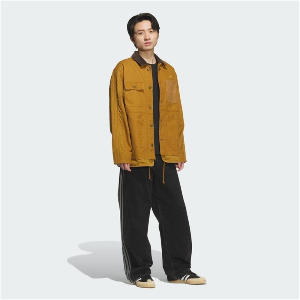 adidas阿迪达斯三叶草男子运动健身夹克外套KS5952