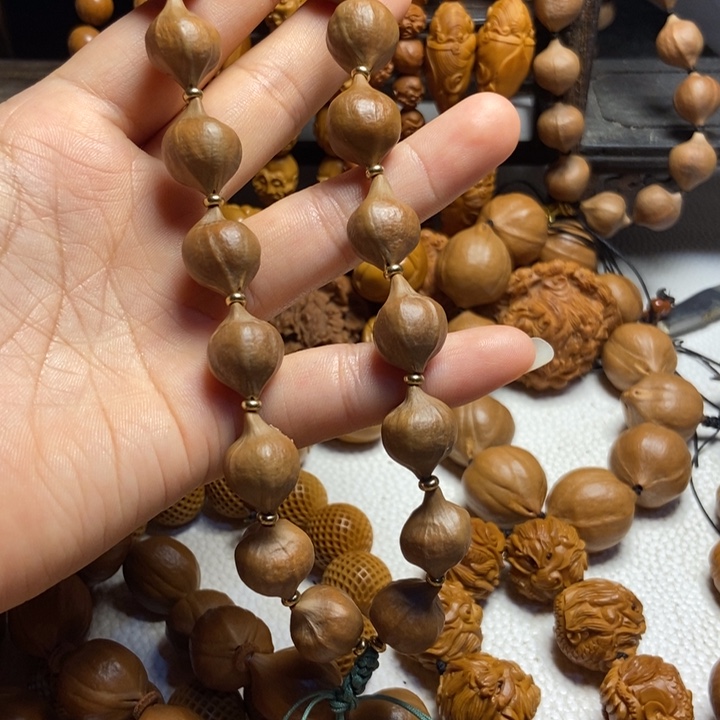【闪购商品】橄榄核手串/手链蜜桃素核手持