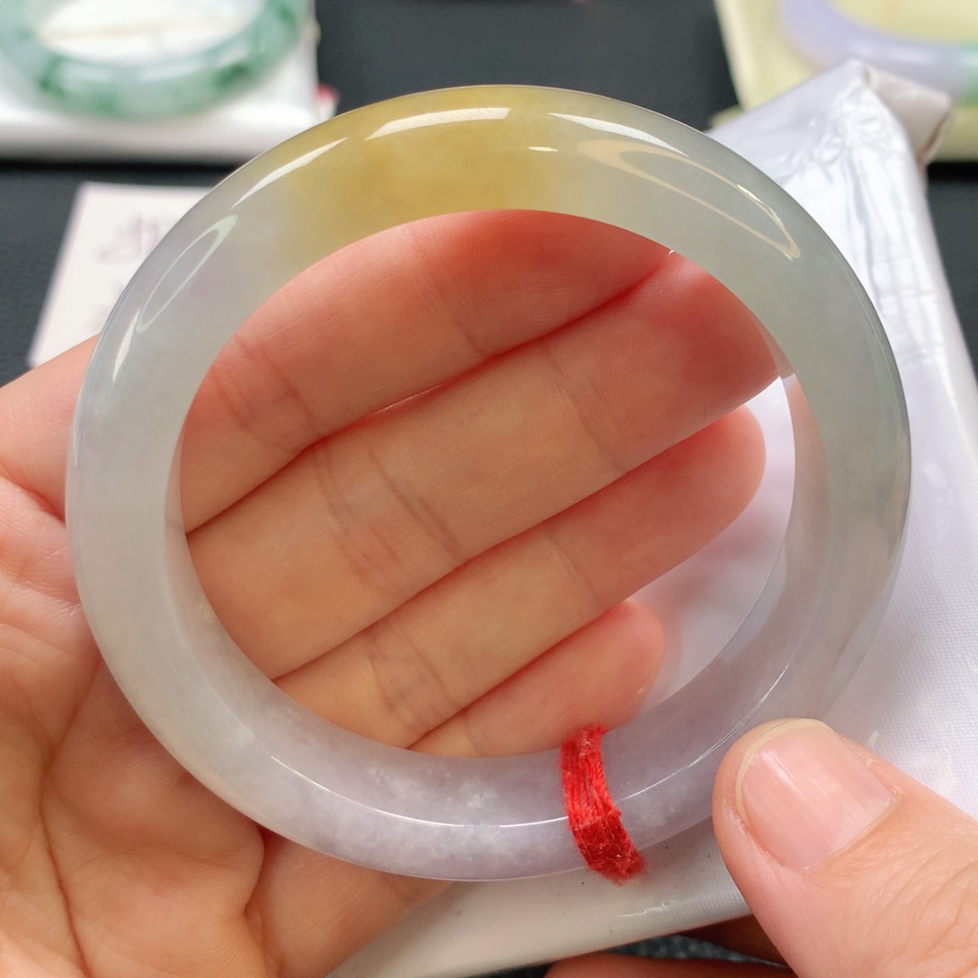 翡翠手镯未镶嵌58正