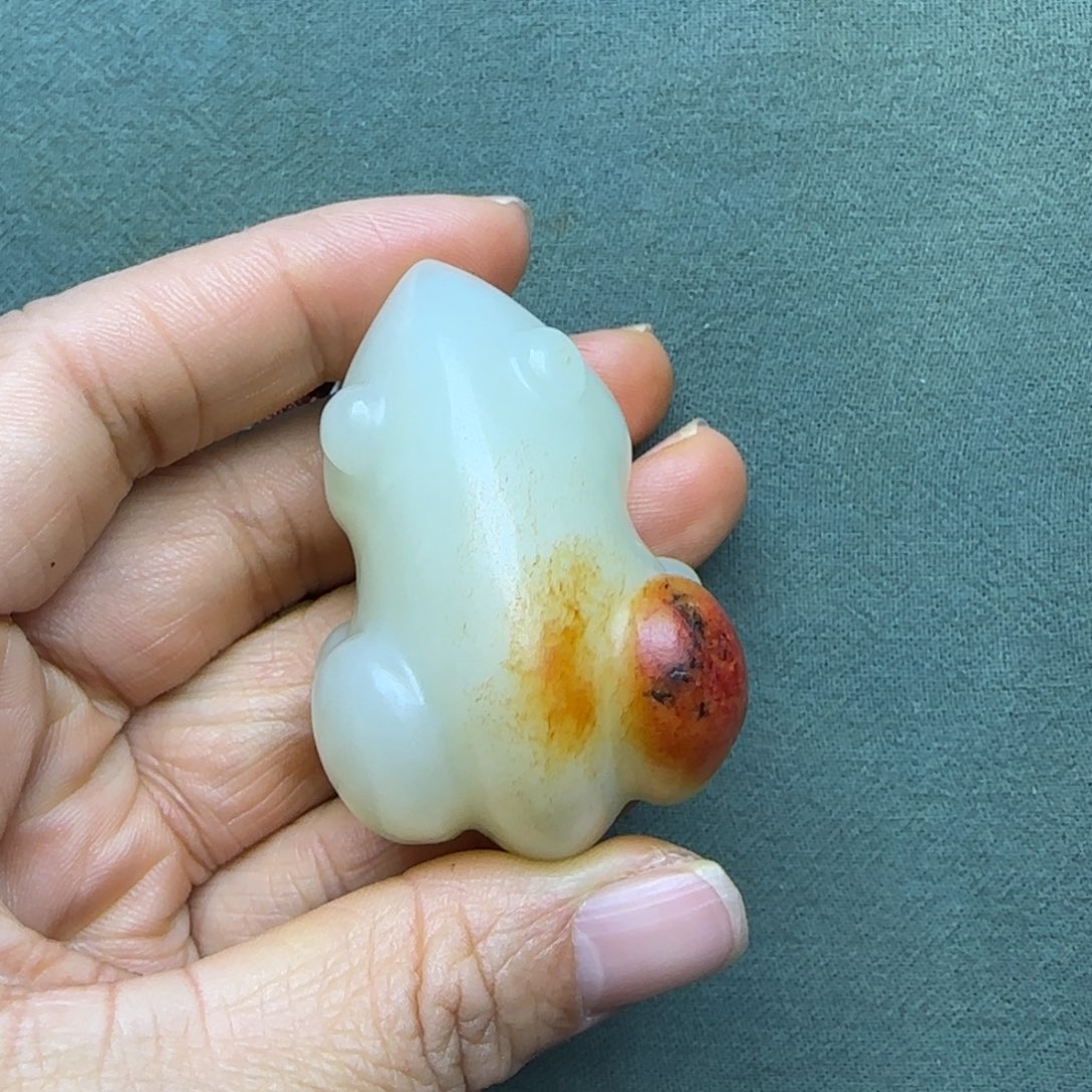 和田玉把件未镶嵌凯**归