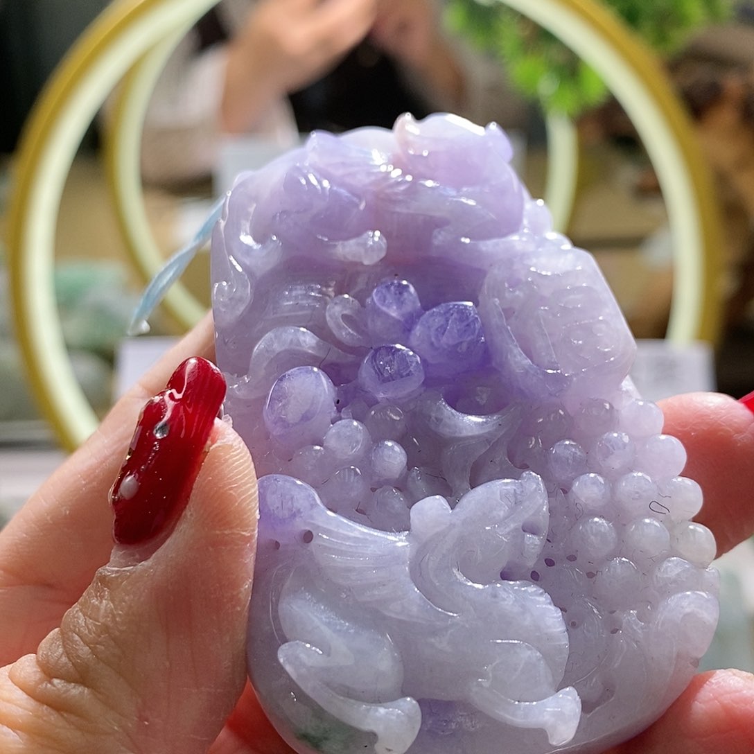 【闪购商品】翡翠颈饰未镶嵌貔貅