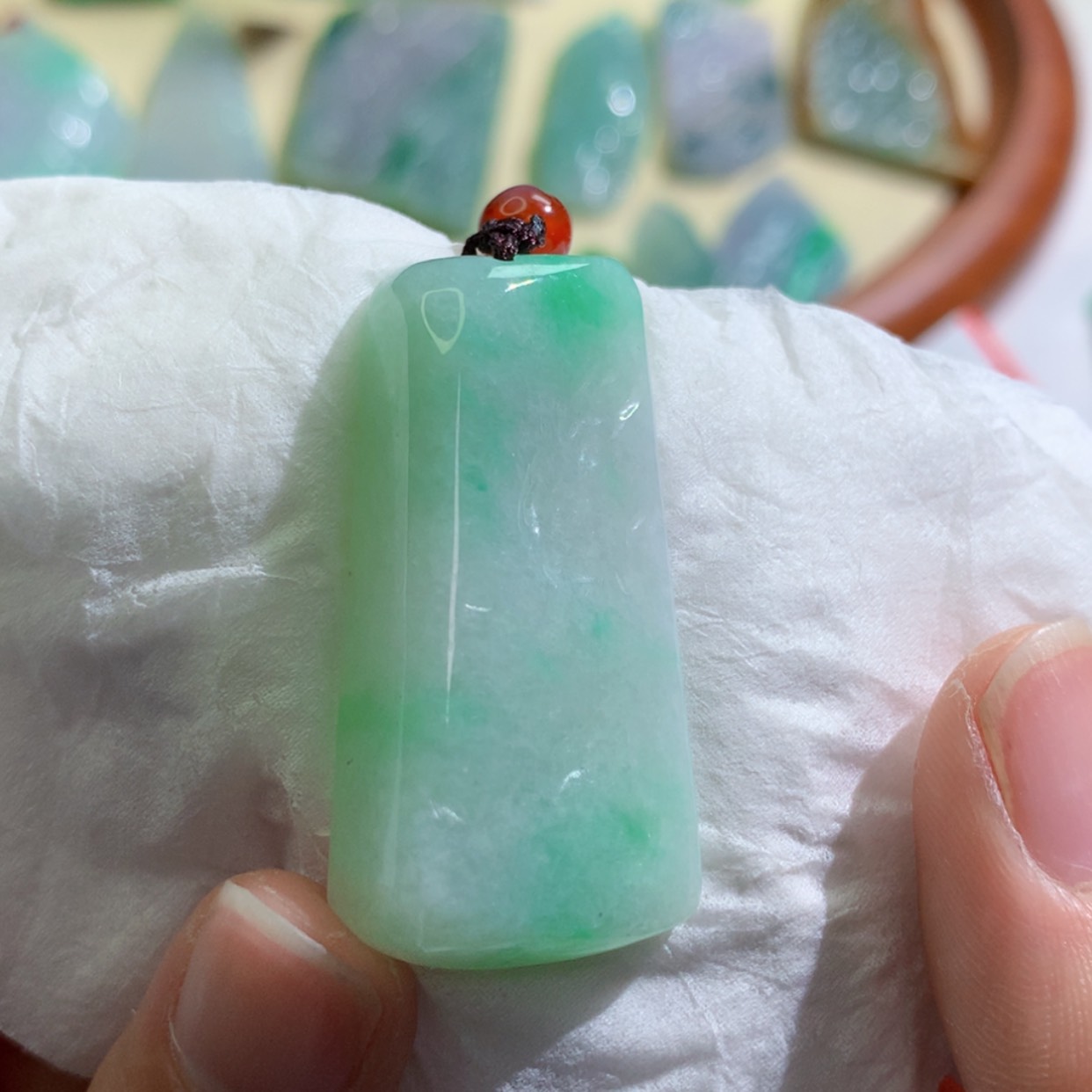 【闪购商品】翡翠吊坠(不含链)未镶嵌 5562