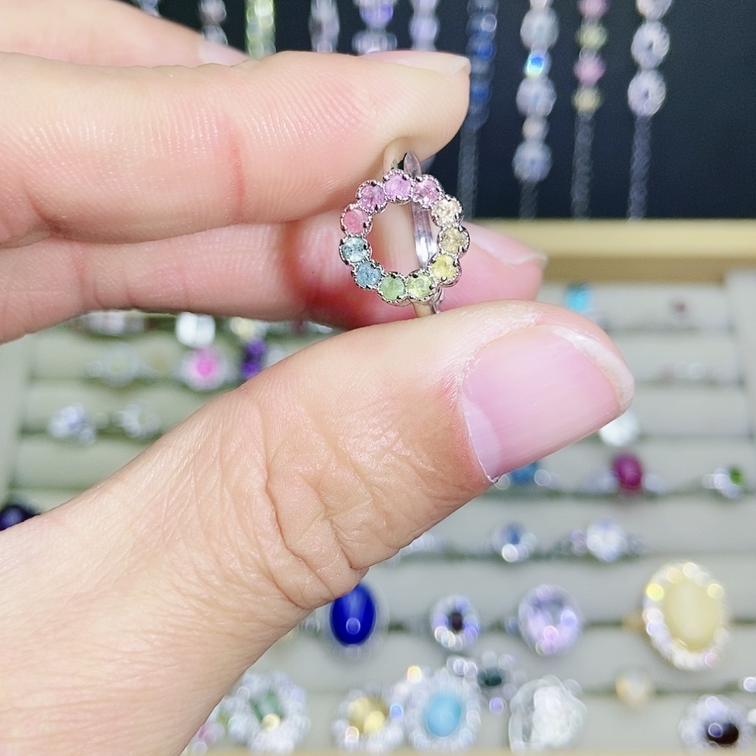 【闪购商品】未镶嵌戒指碧玺