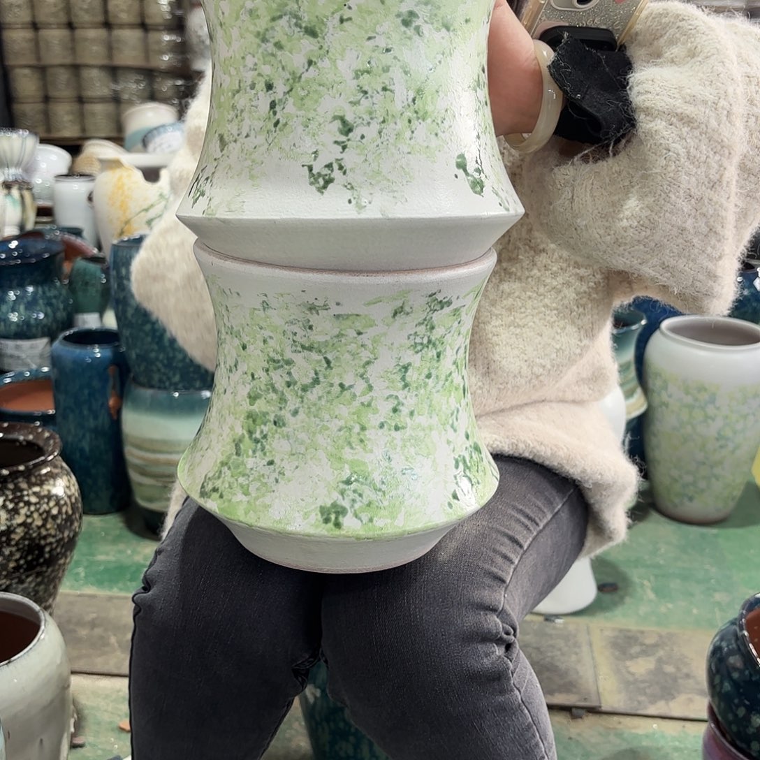 正品两个高20/19红陶