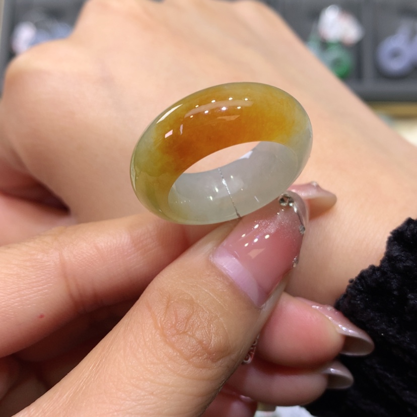 【闪购商品】翡翠戒指未镶嵌15.16号