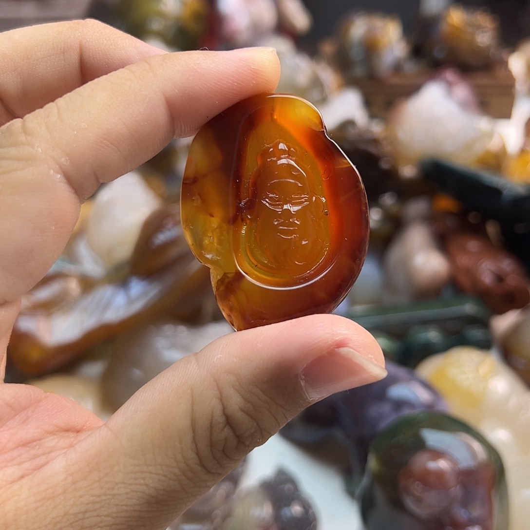 玛瑙/玉髓未镶嵌颈饰