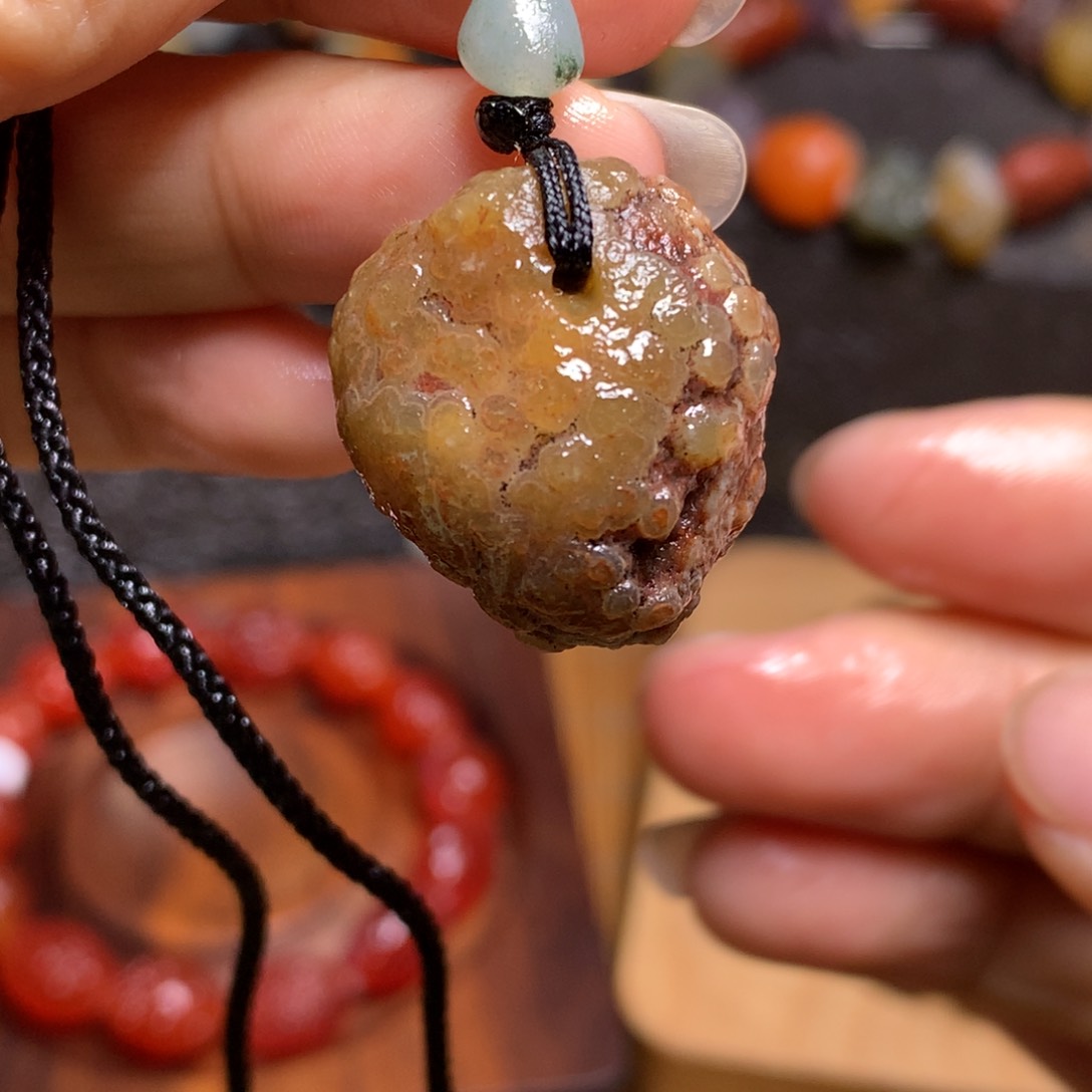 未镶嵌玛瑙/玉髓珠宝半成品