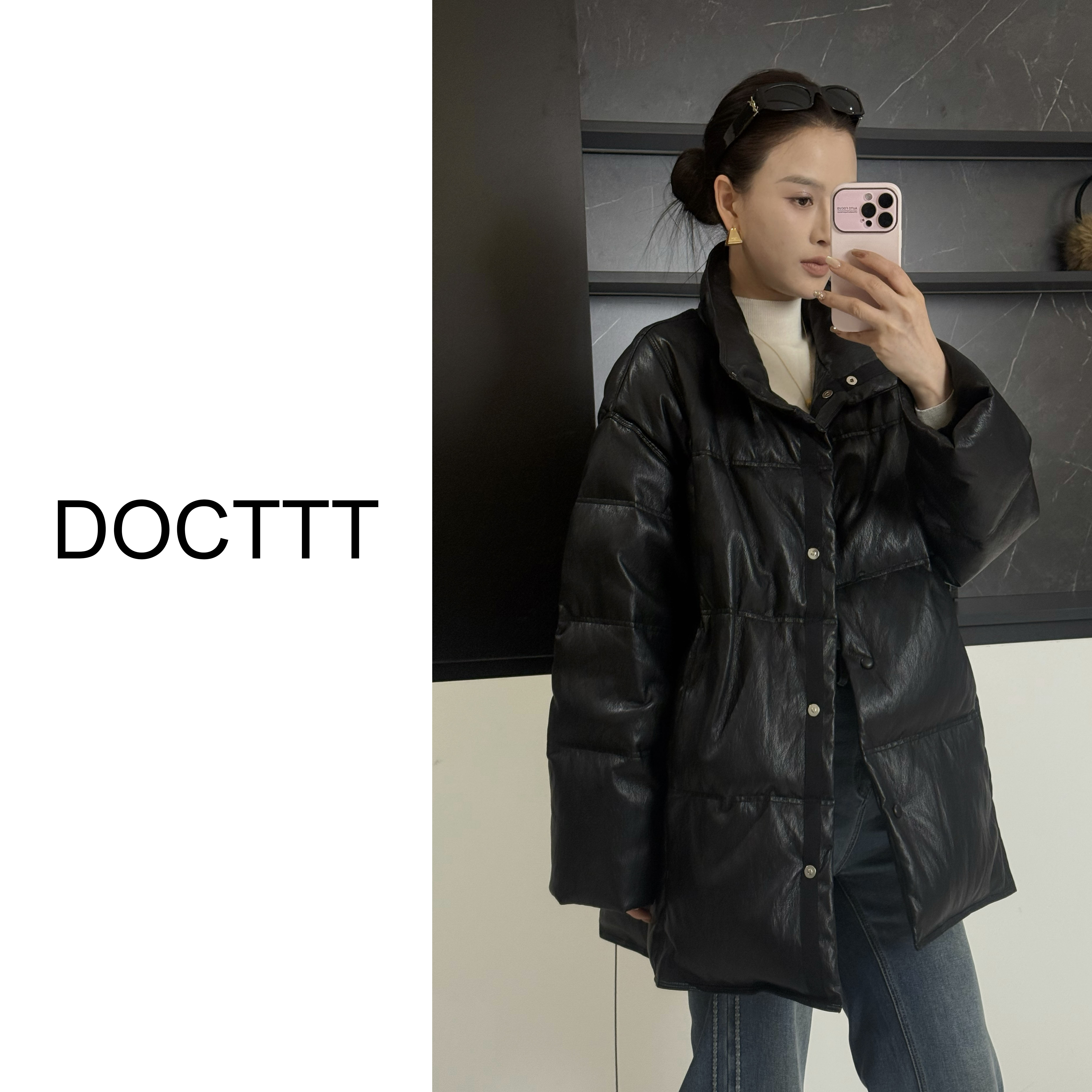 《DCT》优雅心事*甄选“蛋白皮”白鸭绒羽绒服D25137