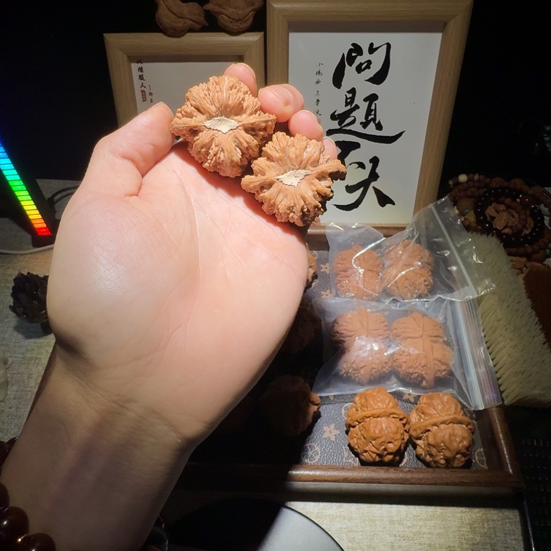核桃密纹狮子头43尺