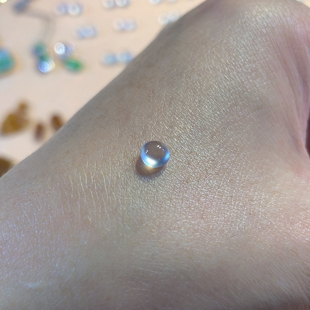 定制翡翠未镶嵌玻璃蛋