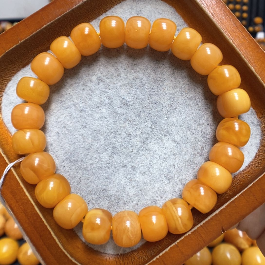 蜜蜡手链未镶嵌蜜蜡