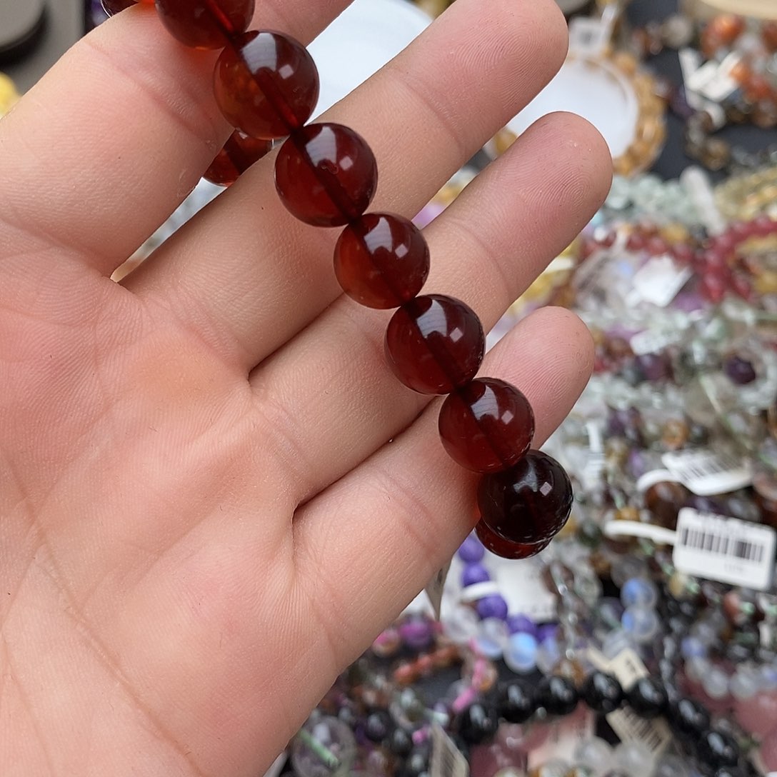 血珀手链未镶嵌手链